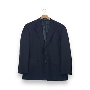 MICHAEL Michael Kors Navy Blue Dark Academia Sports Coat Blazer Jacket